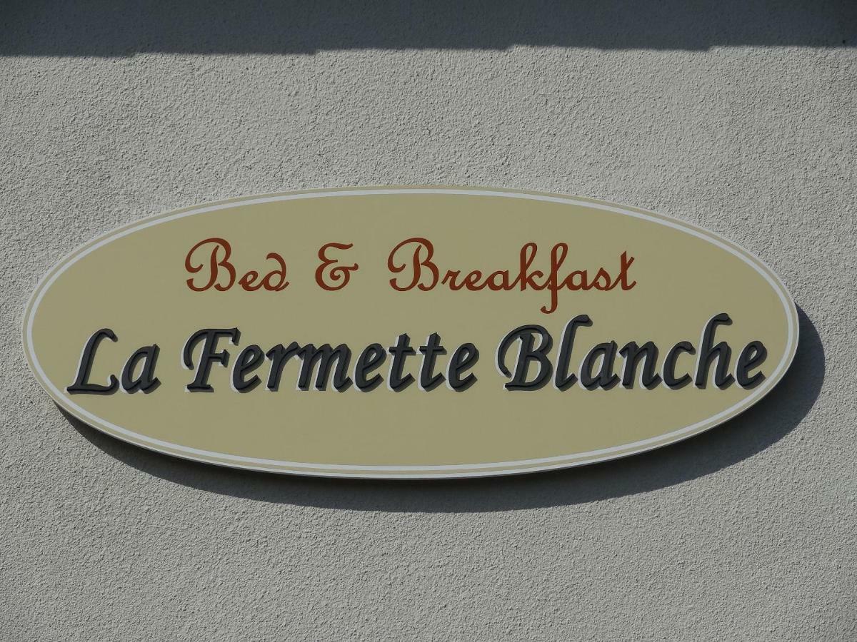 La Fermette Blanche Bed and Breakfast Nadrin Buitenkant foto